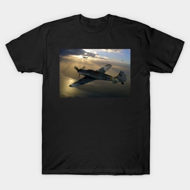 FockeWulf Fw190 T-Shirt by Aircraft.Lover